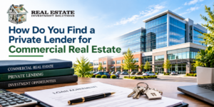 Read more about the article How Do You Find a Private Lender for Commercial Real Estate?